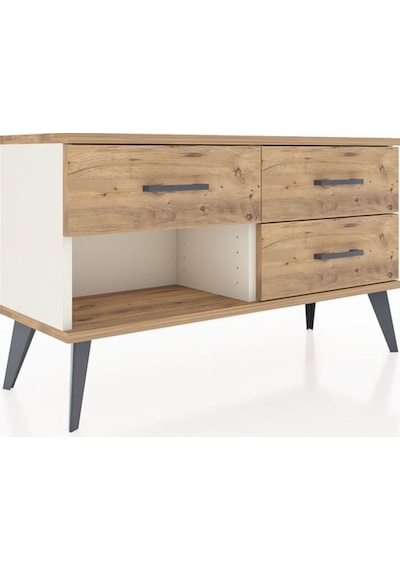Arges Şifonyer 3 Çekmeceli 88x30x48 Aytaşı-çam Çam Arges Şifonyer 3 Çekmeceli 88x30x48 Aytaşı-çam Çam