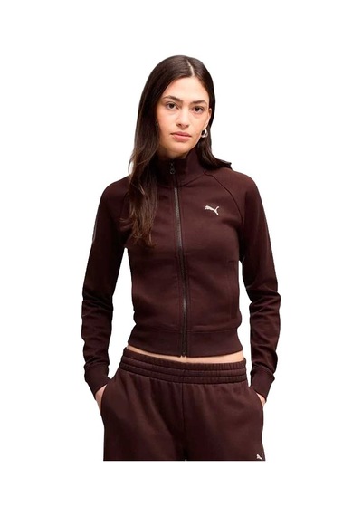 Puma Ess Slim Track Jacket Dk Kadın Eşofman Üstü 634323-33 Bordo