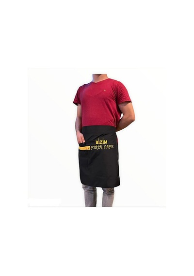 Yarım Belden Bağlamalı Önlük Micropolyester Kuaför Cafe Garson Re
