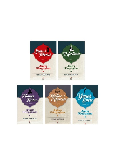 Merkezkitabevi- Aşkın Gözyaşları 5 Kitap Set Sinan Yağmur