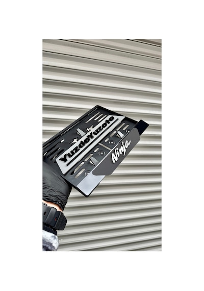 Nınja Uyumlu Motor Plakalık - 857304535