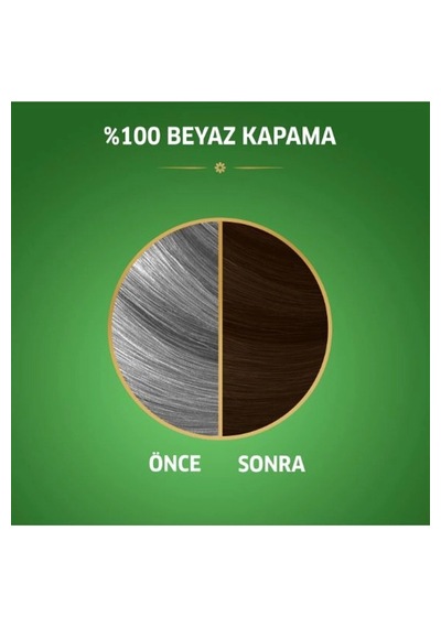 Hubrendy Tedarik Naturals Saç Boyası Orta Kestane 5/37