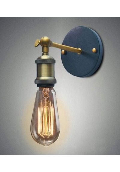 Riolight Retro Eskitme Mafsallı Aplik Eskitme