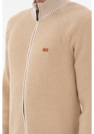 U.s. Polo Assn. Erkek Kum Hırka Triko 50297467-vr085 Kum