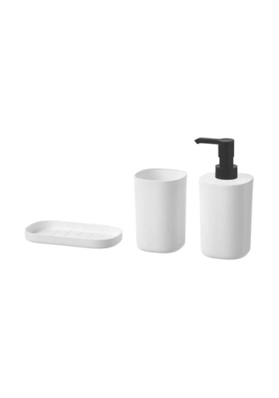 Sevpaonline Storavan 3 Lü Beyaz Banyo Seti 769238448482