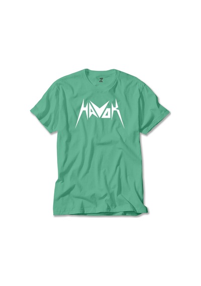Havok Logo Text Sarı Tişört