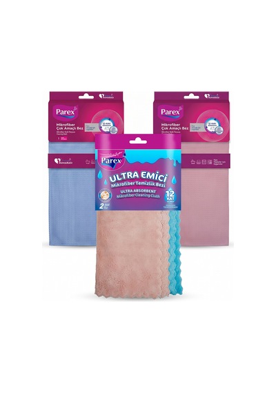 Çok Amaçlı 4'lü Mikrofiber Bez Seti Diğer