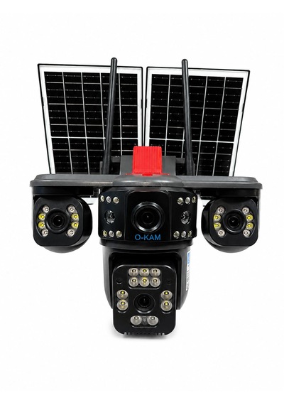 Okam 341 Premium 4 Lens 4g Solar Kamera