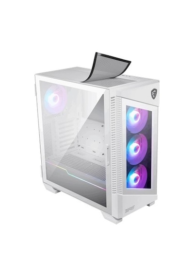 Beyaz Argb Mid Tower Gaming Kasa, Modern Tasarım Ve Soğutma