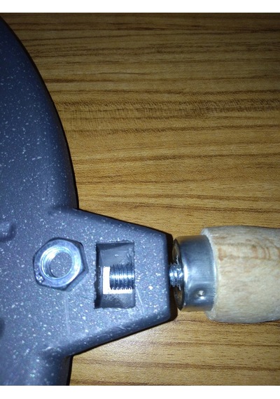Döküm Gözleme Tavası 34 CM Granit Kaplama Non-Stick