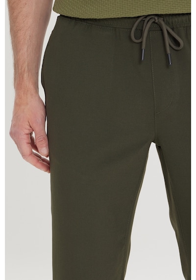 Ac&Co / Altınyıldız Classics Slim Fit Dar Kesim Beli Bağlamalı Yan Cepli Erkek Pantolon - Haki Ac&Co / Altınyıldız Classics Slim Fit Dar Kesim Beli Bağlamalı Yan Cepli Erkek Pantolon - Haki