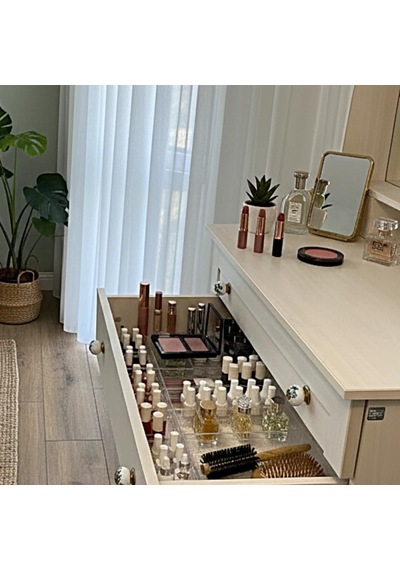 Ayrex Modüler Organizer Set Çekmece İçi Dolap İçi Düzenleyici Organizer Kristal 6'li Set Genel
