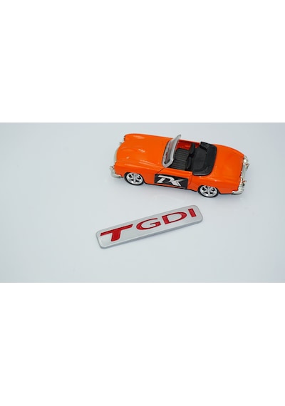 Dk Tuning Kia Tgdi 3m Gri Kırmızı Bagaj Logo Arma Amblem Bagaj Arma