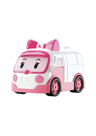 Mey İthalat Robocar Poli Mini Kasabanın Kurtarma Araçları 4'lü