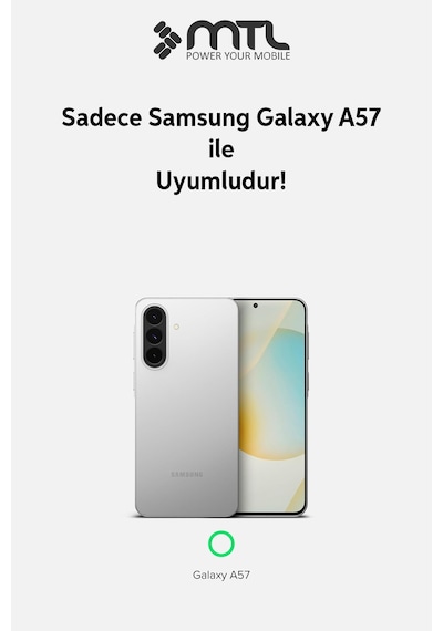 Samsung Galaxy A57 Şeffaf Magsafe Kılıf Mtl Safe
