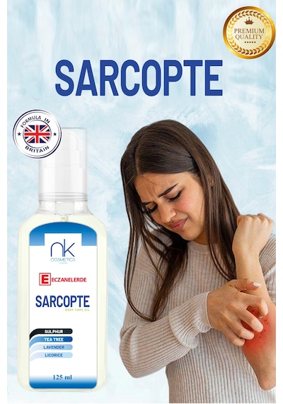 Sarcopte GüçlüLavanta Kokulu Cilt Bakım Losyonu 125 ML