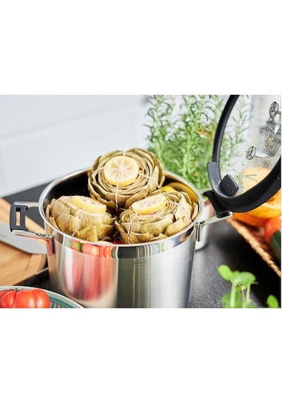 Rösle Sılence Pro Sebze Ve Çorba Tenceresi, Yüksek Kaliteli Evrensel Tencere, Paslanmaz Çelik, 18/10, 24 Cm, Cam Kapak, İç Ölçekli, İndüksiyonlu Ocaklara Uygun, Bulaşık Makinesinde Yıkanabilir, Gümüş Çok Renkli Rösle Sılence Pro Sebze Ve Çorba Tenceresi, Yüksek Kaliteli Evrensel Tencere, Paslanmaz Çelik, 18/10, 24 Cm, Cam Kapak, İç Ölçekli, İndüksiyonlu Ocaklara Uygun, Bulaşık Makinesinde Yıkanabilir, Gümüş Çok Renkli