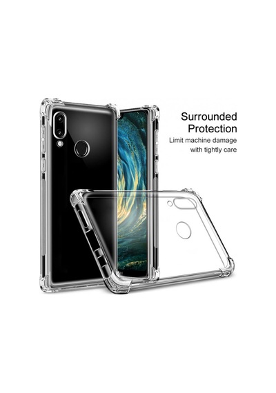 Huawei P20 Lite Kilif Köse Korumali Seffaf Silikon Kapak 564709104