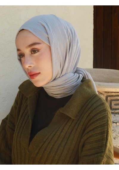 Moda Kaşmir Modal Kraş Şal Serisi Gri