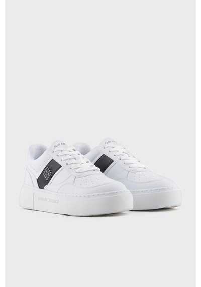Armani Exchange Bayan Ayakkabı Xdx176 Xv917 K488 Beyaz-siyah Beyaz-siyah Beyaz - Siyah Armani Exchange Bayan Ayakkabı Xdx176 Xv917 K488 Beyaz-siyah Beyaz-siyah Beyaz - Siyah