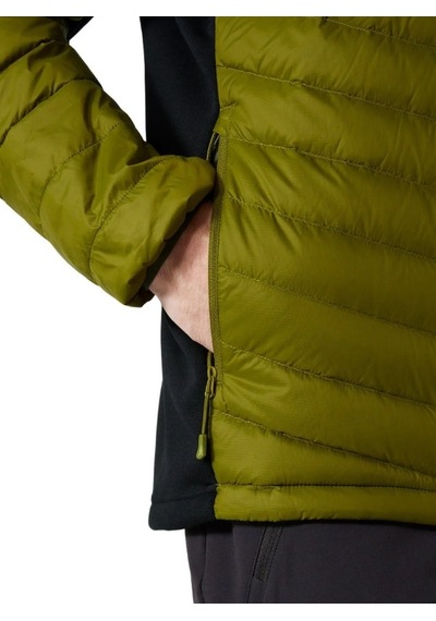 Helly Hansen Verglas Hooded Down Hybrid Insulator Jacket Erkek Mont Hha.63007.461 Yeşil 001