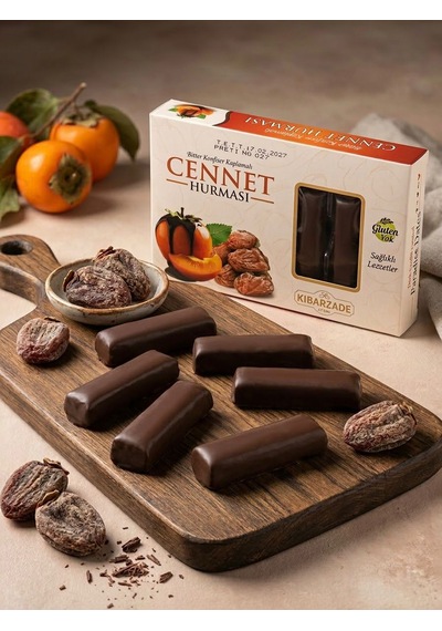 Çikolata Kaplamalı Cennet Hurması - 125 Gr