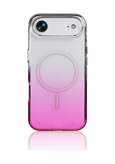 Apple Uyumlu iPhone 17 Air Kılıf M-safe Şarj Özellikli Zore Septik Silikon Kapak Mor