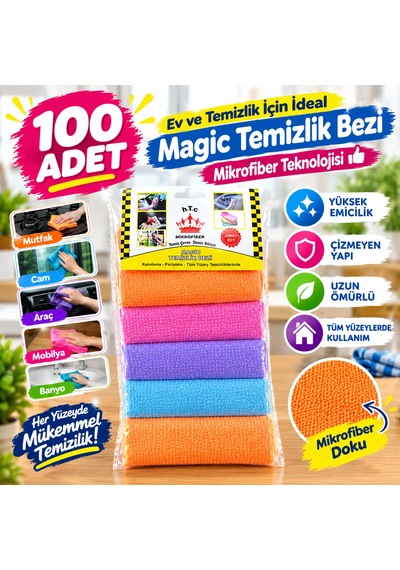 Magic Schine Magic Sihirli Bez 40 60 100 Adet