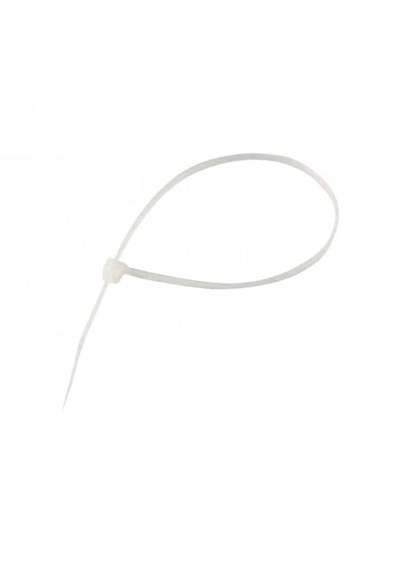 Kablo Bağı 100 Adet Cırt Kelepçe-nylon66 4.8 X 200mm- Beyaz