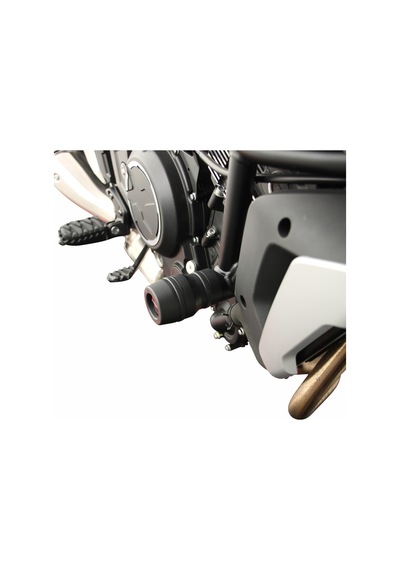 GP Kompozit  CF Moto 700 CL-X 2022-2024 Uyumlu Motor Koruma Takozu Siyah