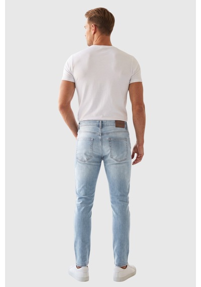Rizzup Erkek Slim Fit Dar Kesim Likralı Buz Mavisi Kot Pantolon Dar Paça İnce Esnek Jean 2608306 Rizzup Erkek Slim Fit Dar Kesim Likralı Buz Mavisi Kot Pantolon Dar Paça İnce Esnek Jean 2608306