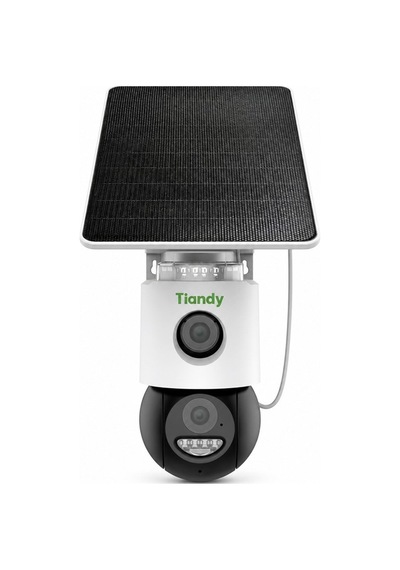 Tıandy Tc-h363u Spec:9da-4 3+3mp 4mm Lens 30 Metre Dual Lıght İnsan Ve Araç Algılama Kişi Takip Pan&tılt 4g Solar Kamera Pro