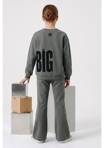 Dmb Kids Kız Eşofman Takım 26kdmb9968 Füme