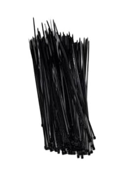 2,5x100 Siyah Kablo Bağı & Plastik Kelepçe & Cırt Kelepçe 100 Adet Paket