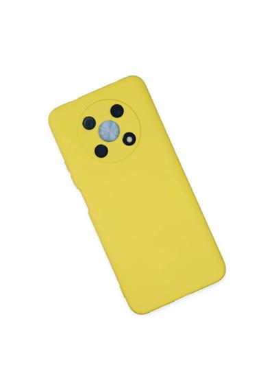 Huawei Nova Y90 Kılıf Nano İçi Kadife Silikon - Sarı 0.2M-Çok Renkli