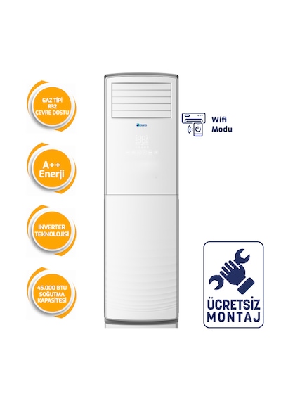 Aura New 45.000 Btu Salon Tipi Klima Wifi Bağlantılı
