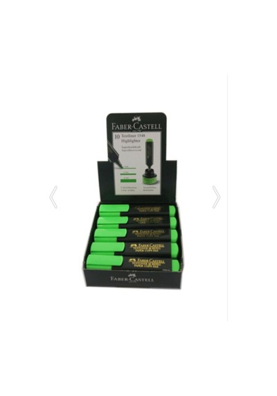Fosforlu Kalem Yeşil 10 Adet 1 Paket 10 Adet 011651 Turkuaz