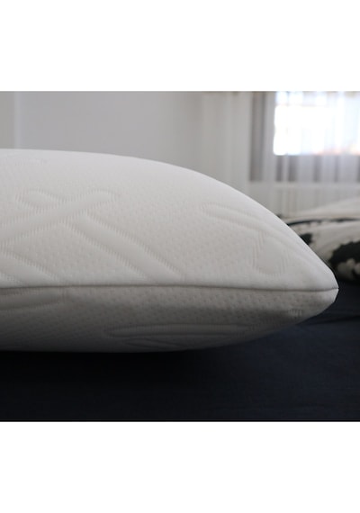 Rudu Japon Desenli Sertifikalı Visco Visko Yastık Kılıfı 60 x 40 x 15 CM Beyaz