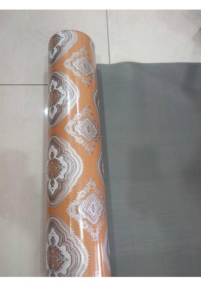 Muşamba 150 Cm X 5 Metre 0.5 Mm Yer Kaplama Zemin Döşeme Örtüsü Balkon Muşambası Mutfak Döşeme Desenli