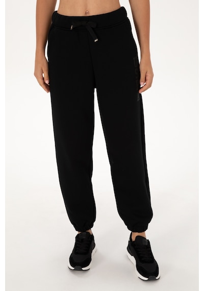 U.S. Polo Assn. Kadın Siyah Jogger Eşofman Altı 50307736-VR046
