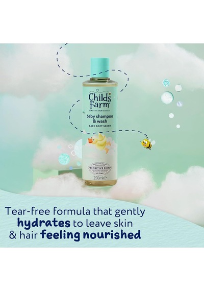 Aloe Vera Ve Salatalık Özlü Bebek Saç Ve Vücut Şampuanı 250ml