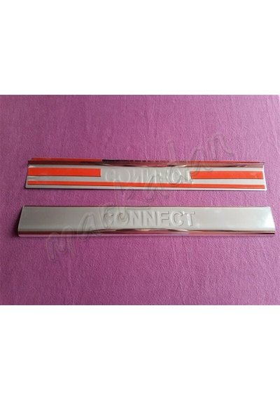 Woc Chrome Ford Connect Krom Kapı Eşiği 2002-2014 2 Parça Paslanm N11.41