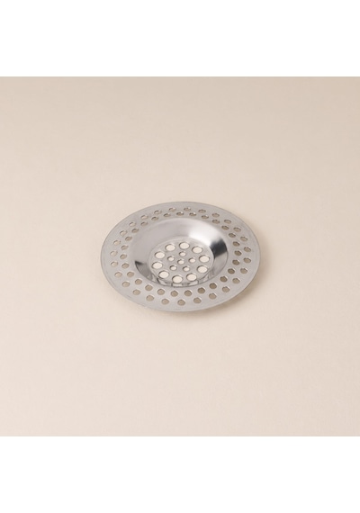 Paslanmaz Lavabo Süzgeci - Gri Çok Renkli