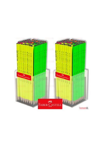 Faber Castell Yuvarlak Kurşun Kalem 72 Adet - 4 Farklı Renk