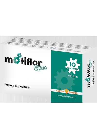 Motiflor Gyno Vajınal Supozıtuar 10 Adet