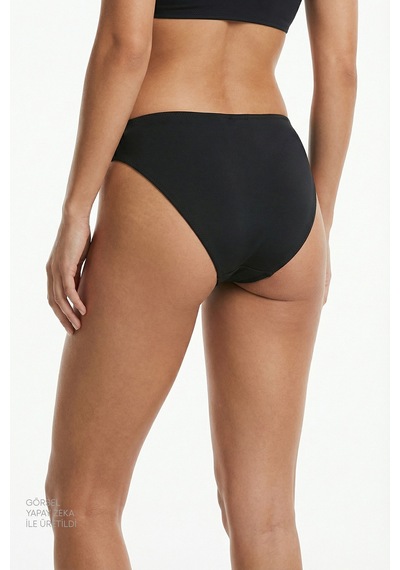 Penti Siyah Slip Bikini Altı