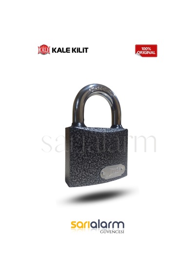 Kale Gri Asma Kilit 63mm En Büyük Boy