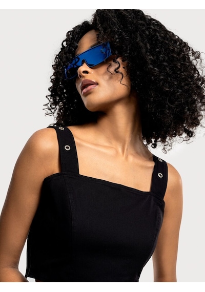 Loft Crop Kadın Top Lf2035100 Q1.v1 Siyah