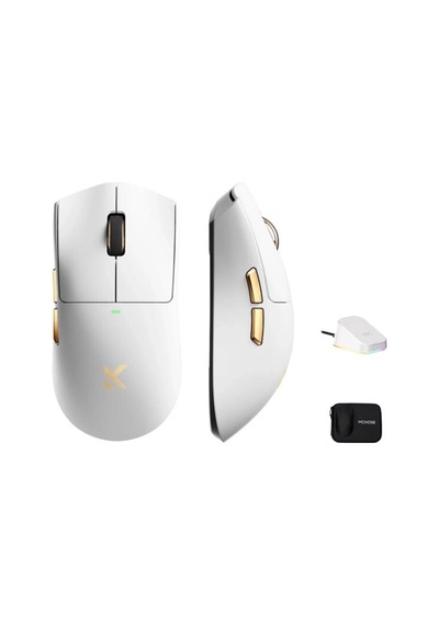 K7 Ultra White Gold 8k Hz Paw3950 Sensör Kablosuz Simetrik Gaming Mouse Mc-k7-7 Diğer