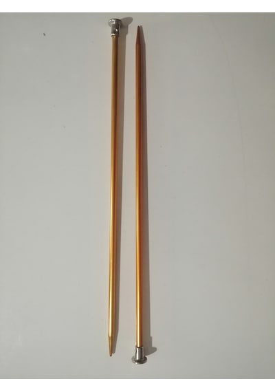 Abarta 5,0mm Renkli Metal Örgü Çocuk Şişi 25 Cm-sarı 1 Adet